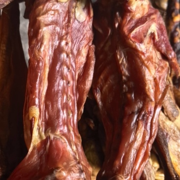湖南柴火烟熏腊兔肉顺丰包邮