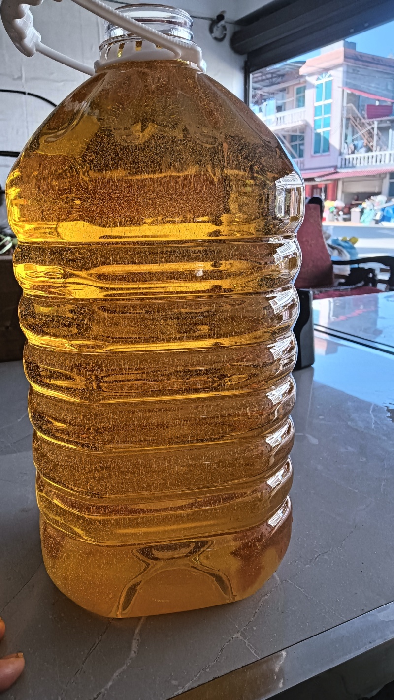 自家榨的铁核桃油，******