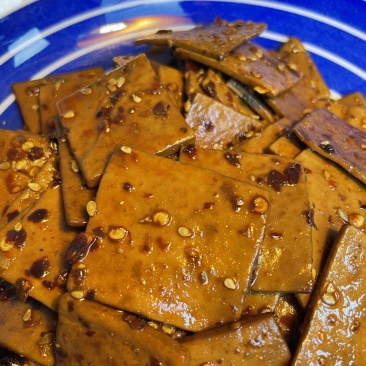 麻辣，五香豆干