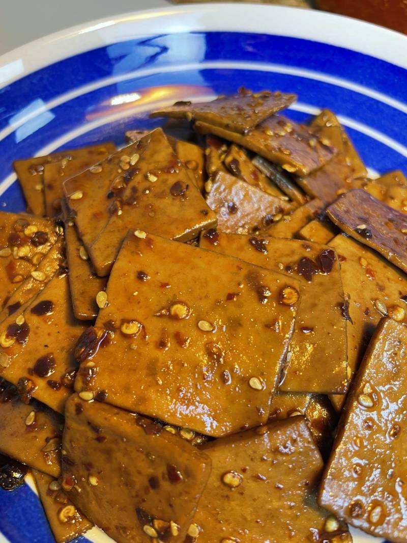 麻辣，五香豆干