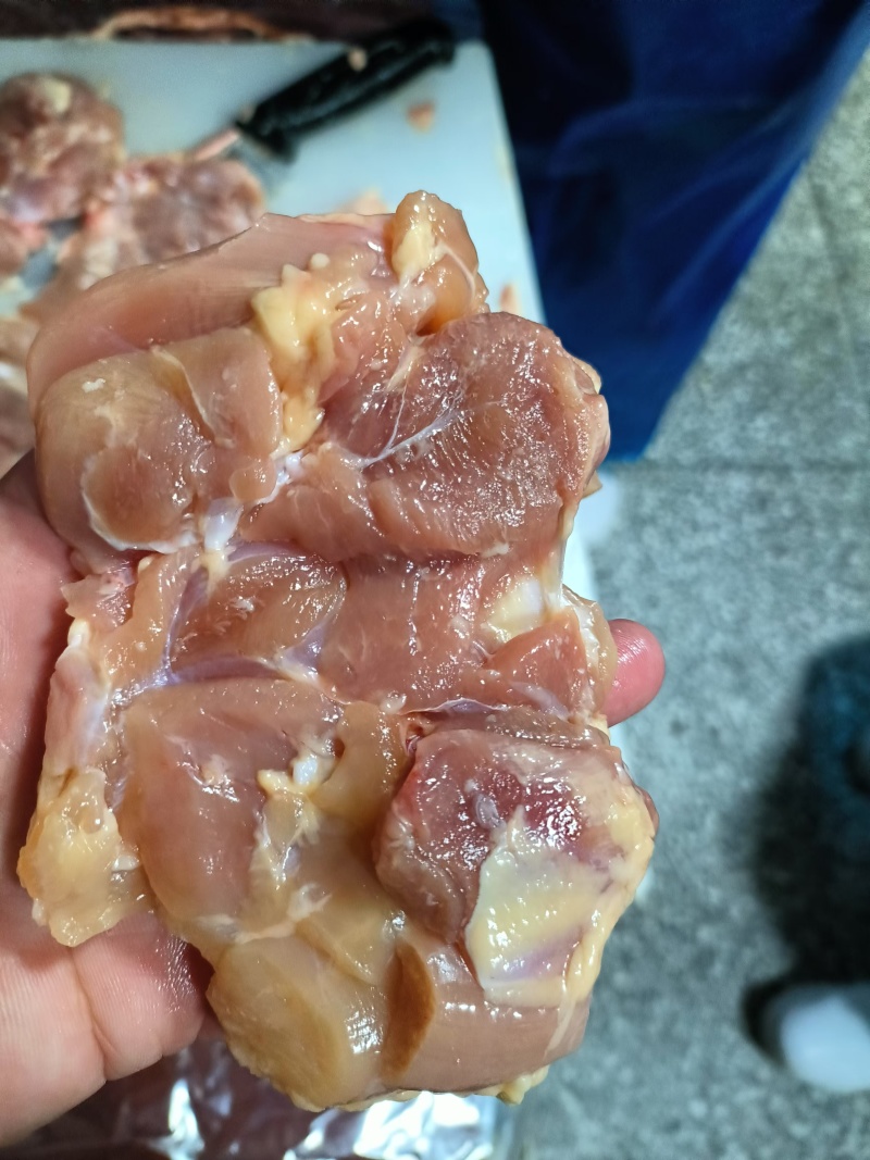 去皮腿肉块60克上