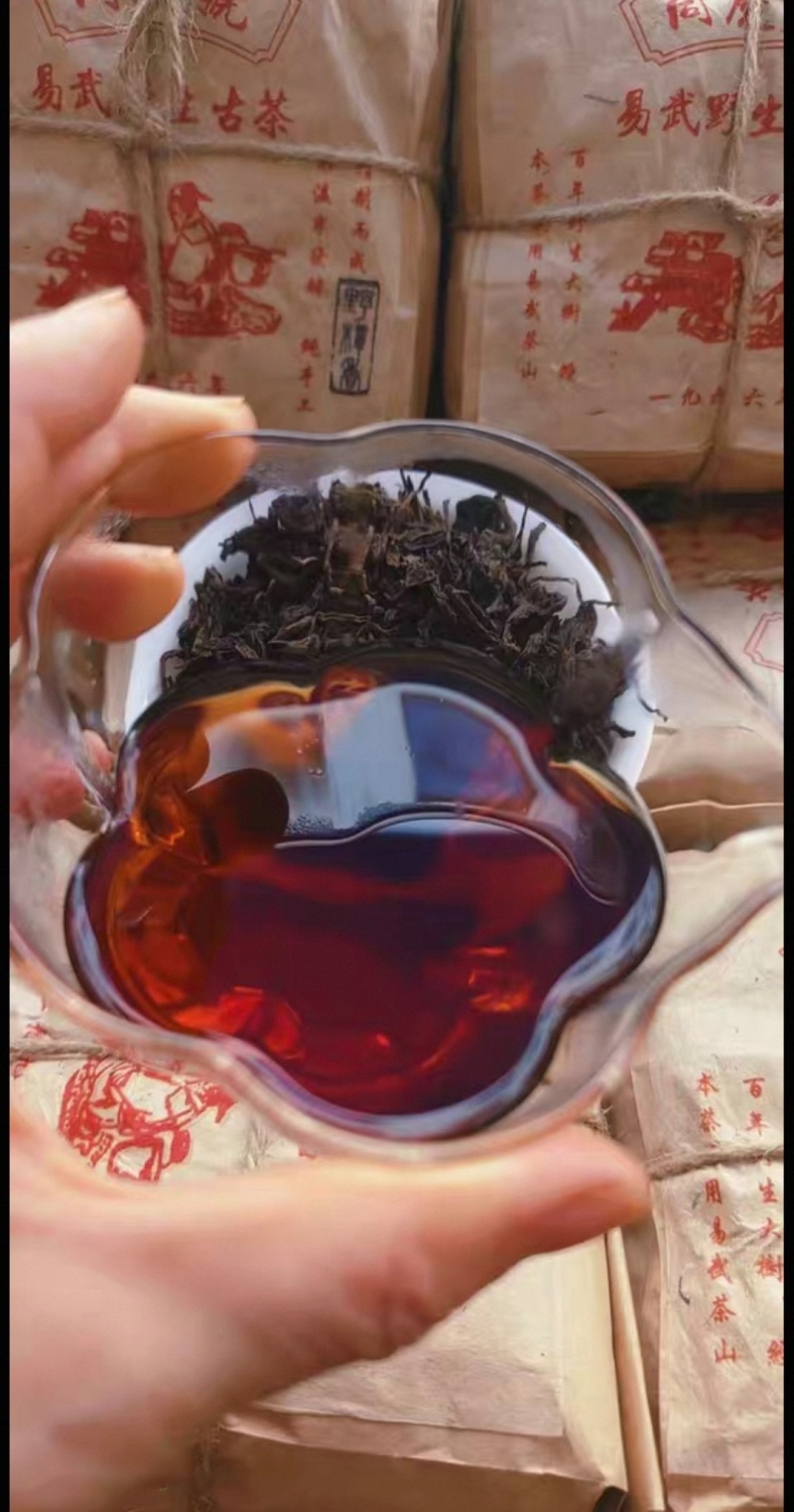 1996年同庆号易武山野生古茶，纯昆明干仓，不接受电商合作。