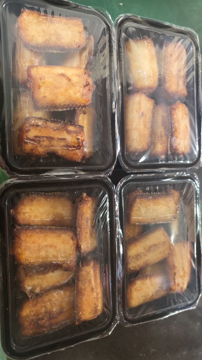 油炸带鱼，舟山本土原料加工，咸香口味，糖醋口味等等