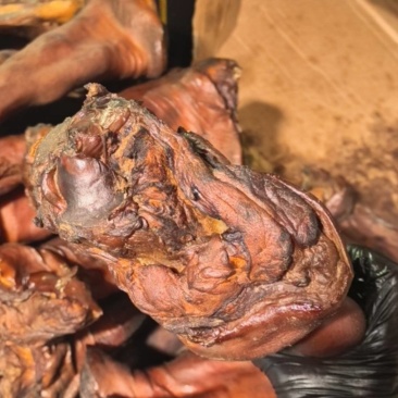 腊肉新鲜上市正品厂家直销柴火慢熏2个多月腊猪脚！