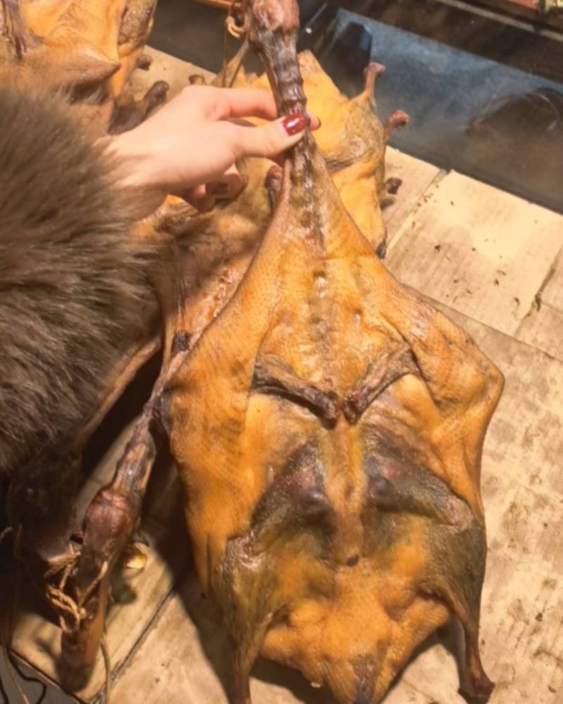 湘西柴火烟熏腊鸭