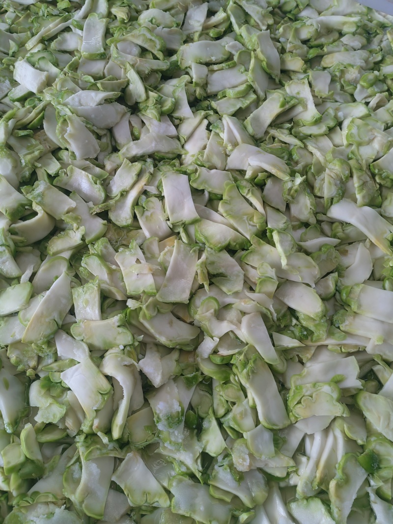 新鲜榨菜丝