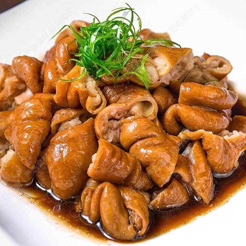 去油90%红烧肥肠；30元/袋；10袋/件，500g*袋