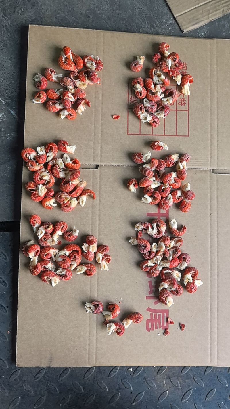 一级无冰龙虾尾125粒差不多
