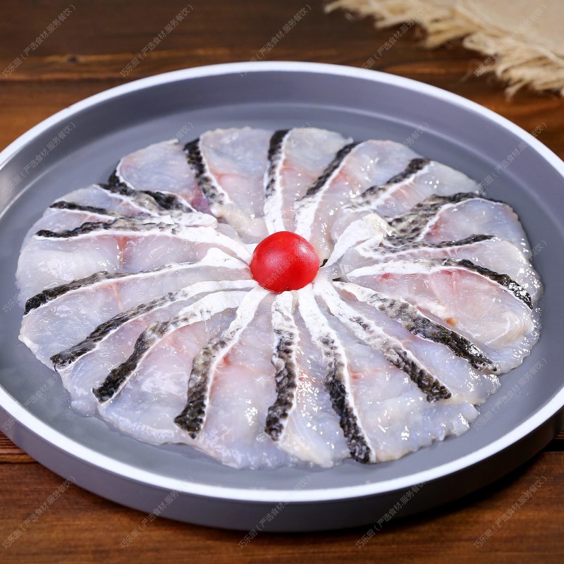 火锅黑鱼片250g;190/件，25袋/件