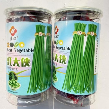 豇大侠长豇豆种子早中熟白花春秋播种长豆角种籽厚肉顺直蔬菜种子