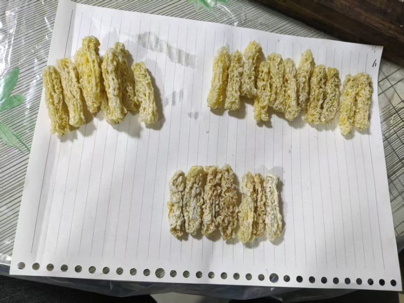 新宾林蛙油保真不做青蛙油等假货足干线油块油