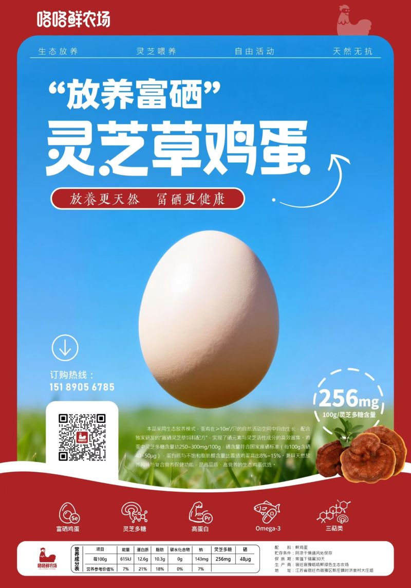 散养富硒灵芝草鸡和草鸡蛋，以健康为初心，为你的健康保驾复航