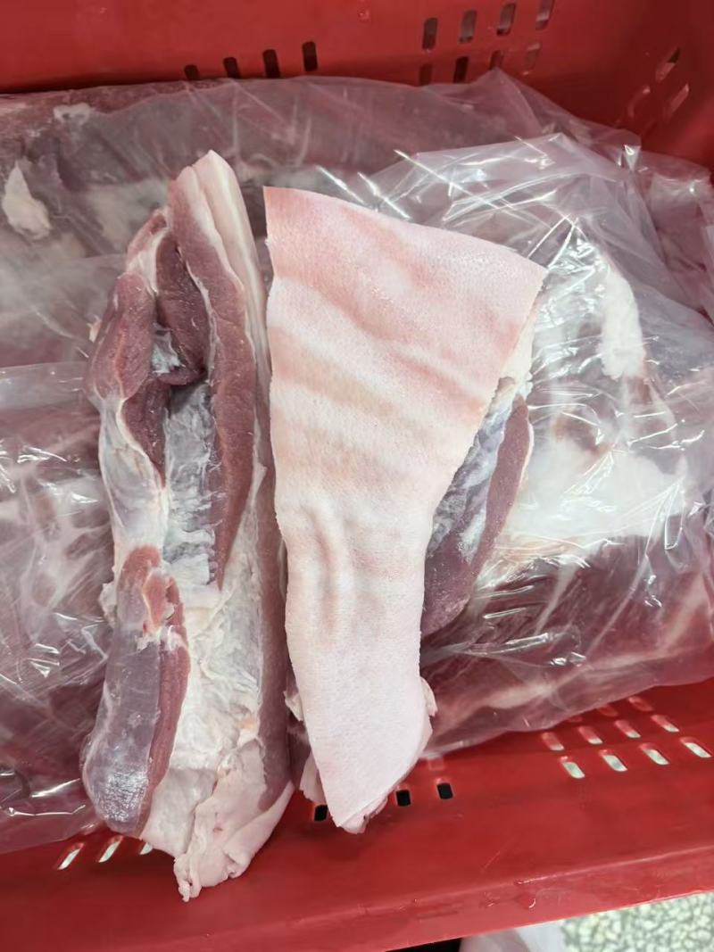 带皮五花肉比例好价格便宜