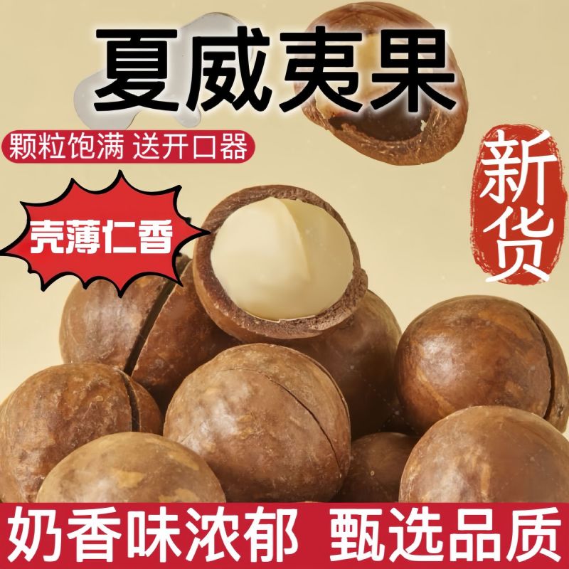 夏威夷果大量现货电商代发新果