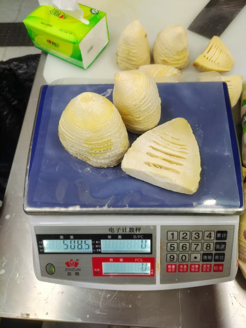 冬笋去皮速冻锁鲜