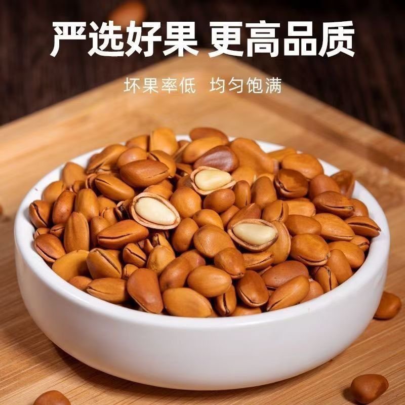 新货东北松大颗粒松子支持电商一件代发批量拿货