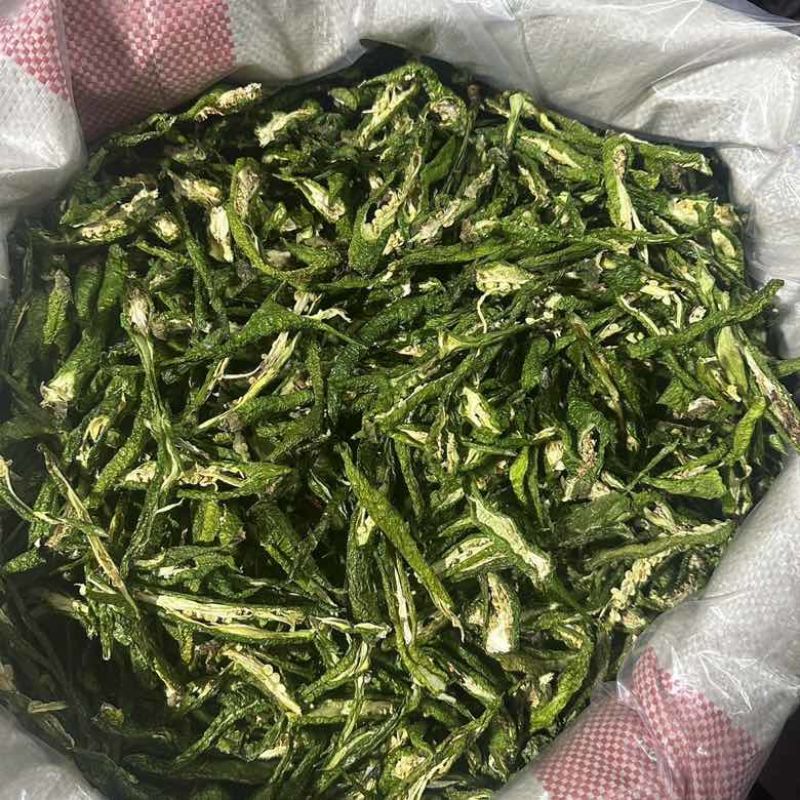 湖南特产精品青辣椒条辣椒干
