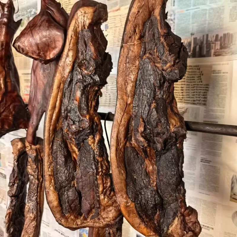 四川宜宾粮食喂养土猪腊肉