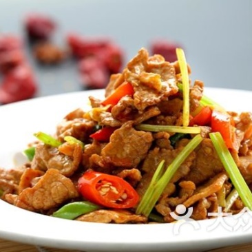 小炒黄牛肉