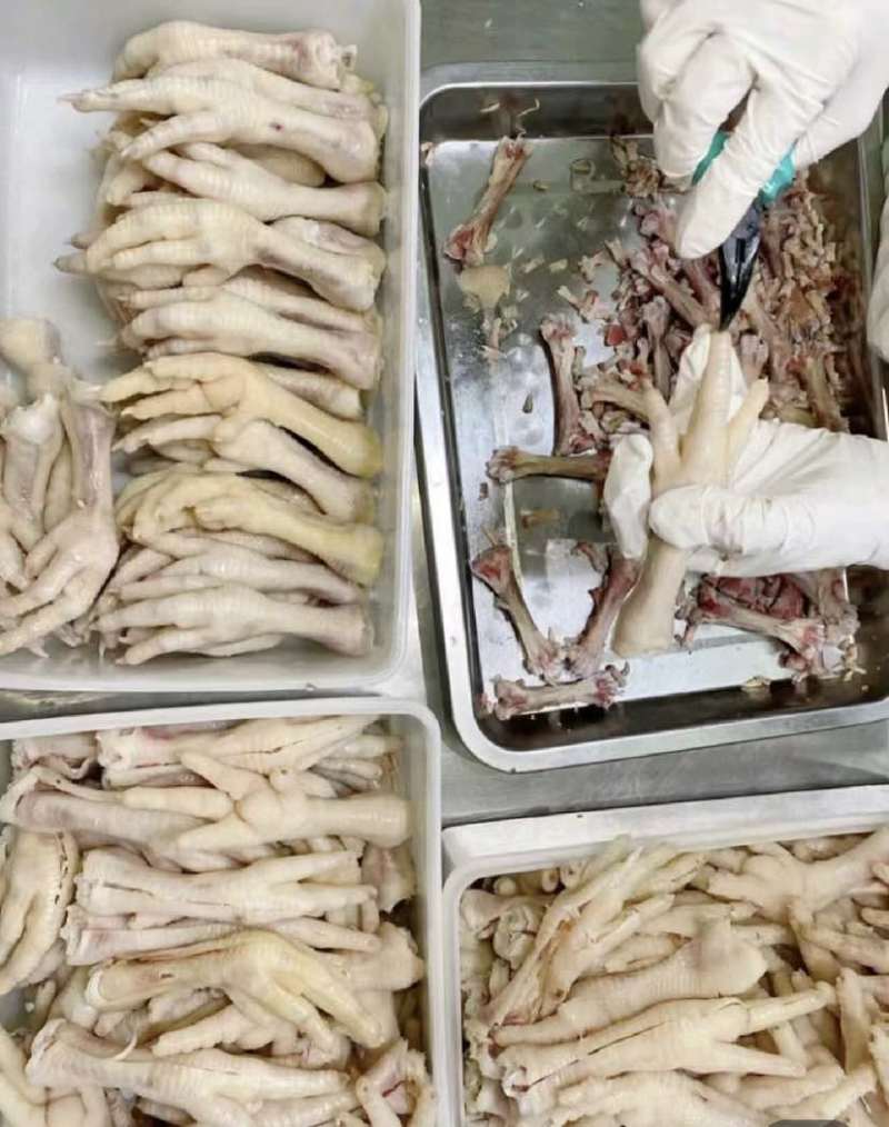 熟脱人工脱骨鸡爪纯干无冰厂家批发价格沟通