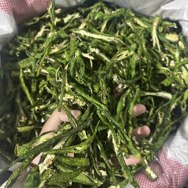 精品青辣椒干辣椒条
