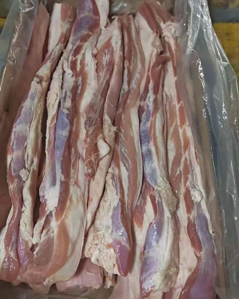 肥猪带皮五花条