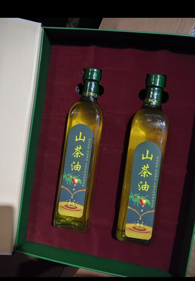 湖北省大别山正宗山茶油。