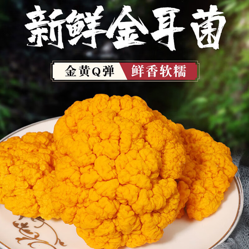 【顺丰包邮】新鲜金耳菌低脂低卡