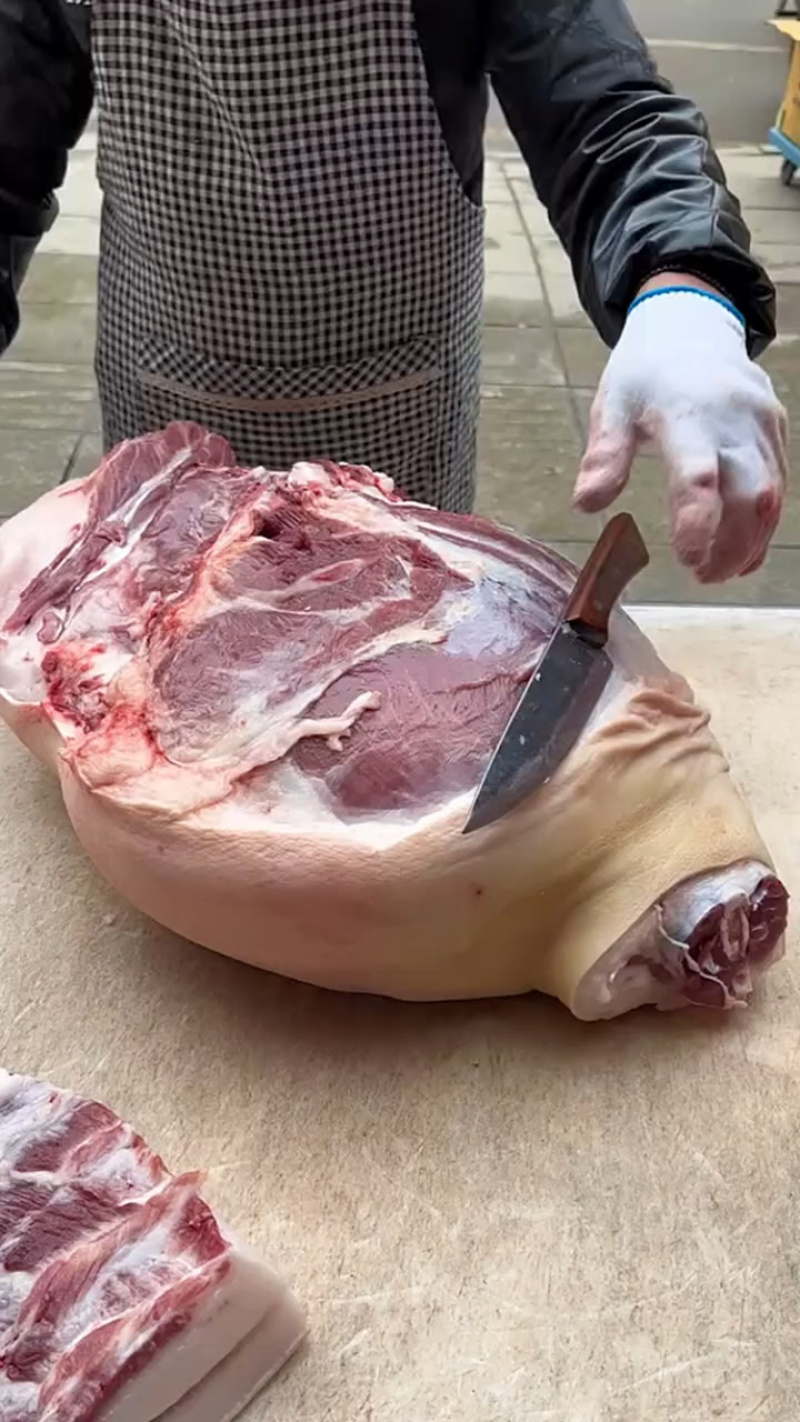 带肘前脚（热鲜）柳州同城新鲜热鲜现杀带筋多肉卤味烧烤餐饮商用