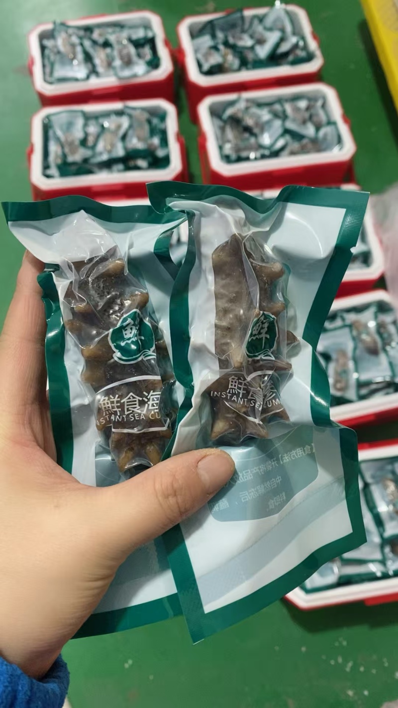 即食海参礼盒，满满一箱