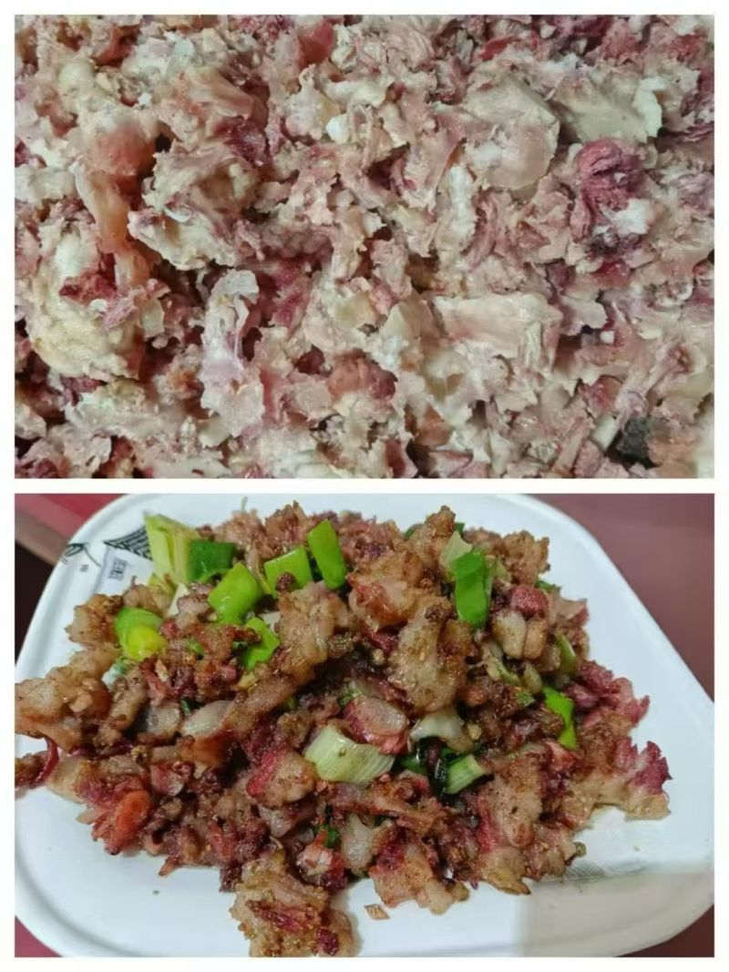 电商**:熟的剔骨肉。筋头巴脑。可定制，包装，贴牌。食堂餐饮