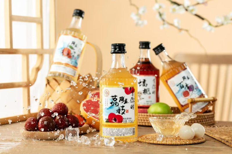 纯发酵花果酒