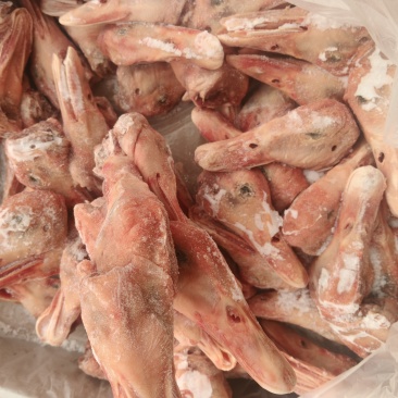 鸭头8-9个头左右，质量对标9A质量