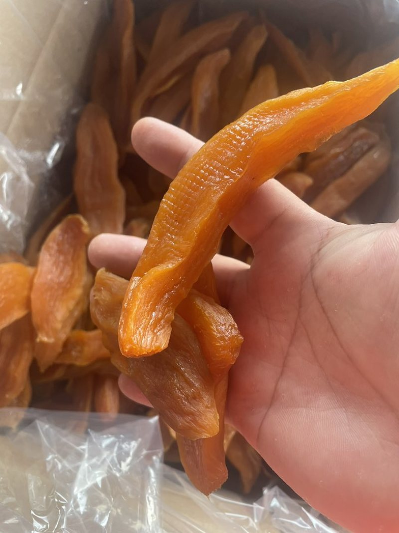 广西红薯干软糯香甜独立包装散装都有红薯条地瓜干倒蒸技术工厂