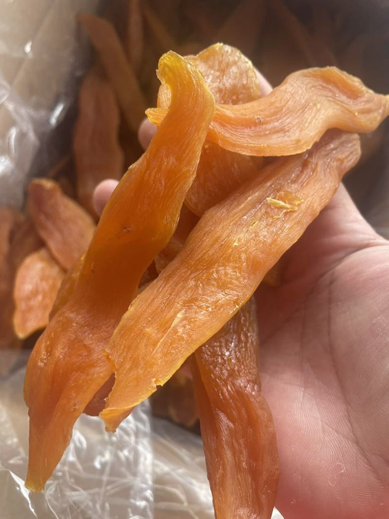 广西红薯干软糯香甜独立包装散装都有红薯条地瓜干倒蒸技术工厂