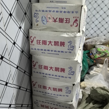 一箱20斤的鹅胗，还有半年保质期。共计28箱。打包销售