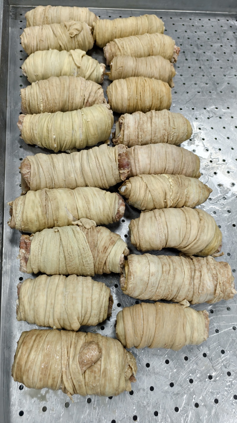 半成品牛捆肠