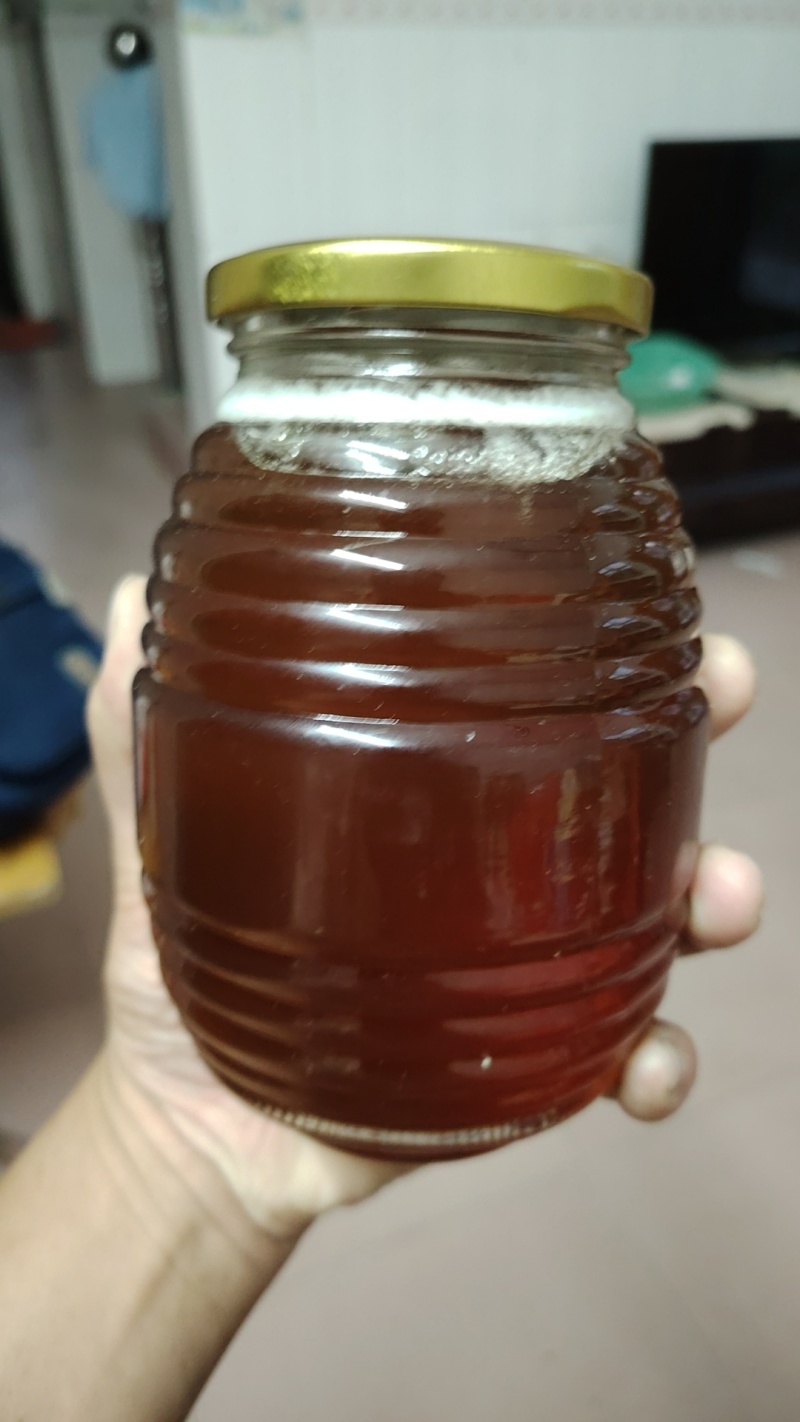 鸭脚木土蜂蜜，野生蜂蜜