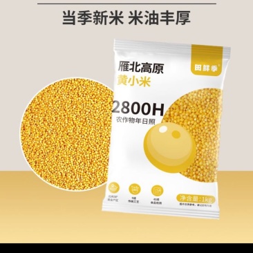 山西黄小米小米小黄米新米农家出油米油粗粮五谷杂粮批发代发定制