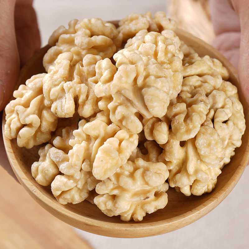 脱皮核桃仁烘干核桃仁鲜核桃仁散装烤熟核桃仁