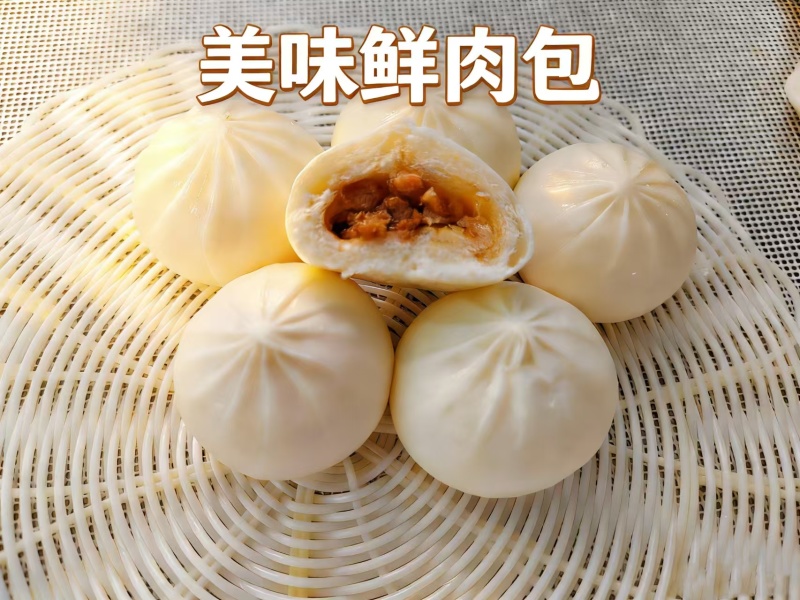 专业生产小笼包，单个克重18克