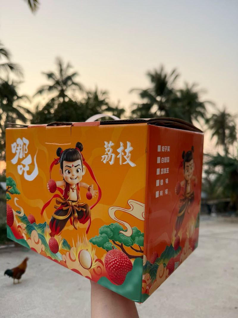 荔枝一件代发妃子笑5斤装带箱5.5斤