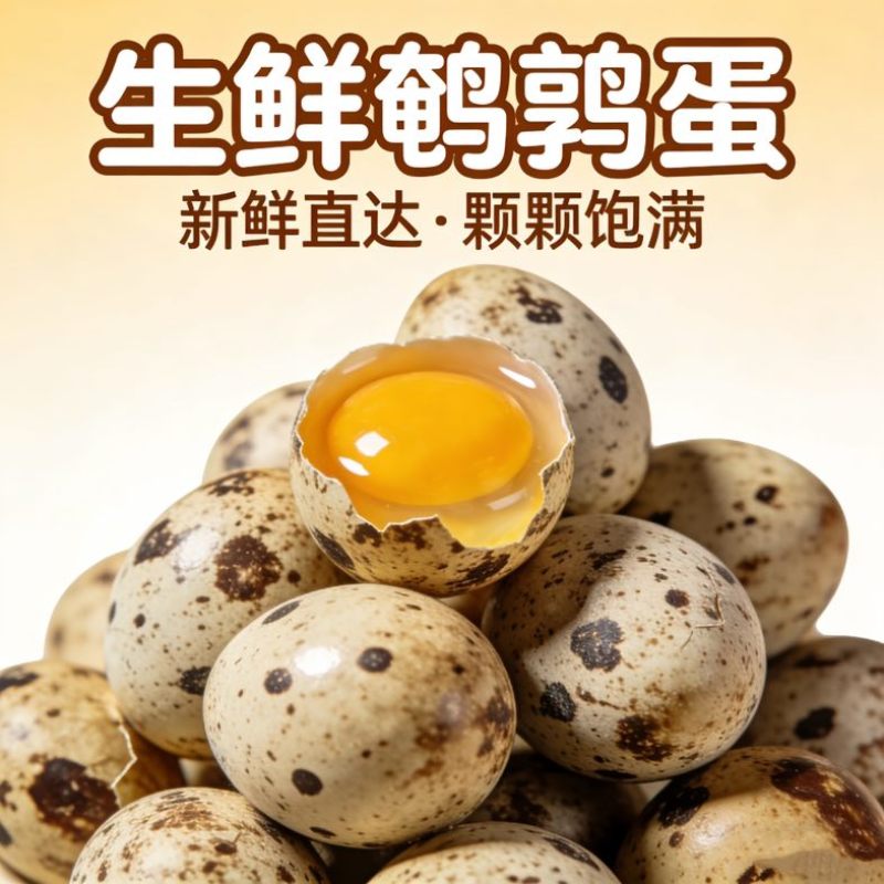 农家鹌鹑蛋杂粮喂养整箱批发儿童孕妇辅食***