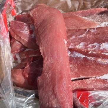 产品名：去筋膜三号肉（龙大）规格：25kg猪源：国产新