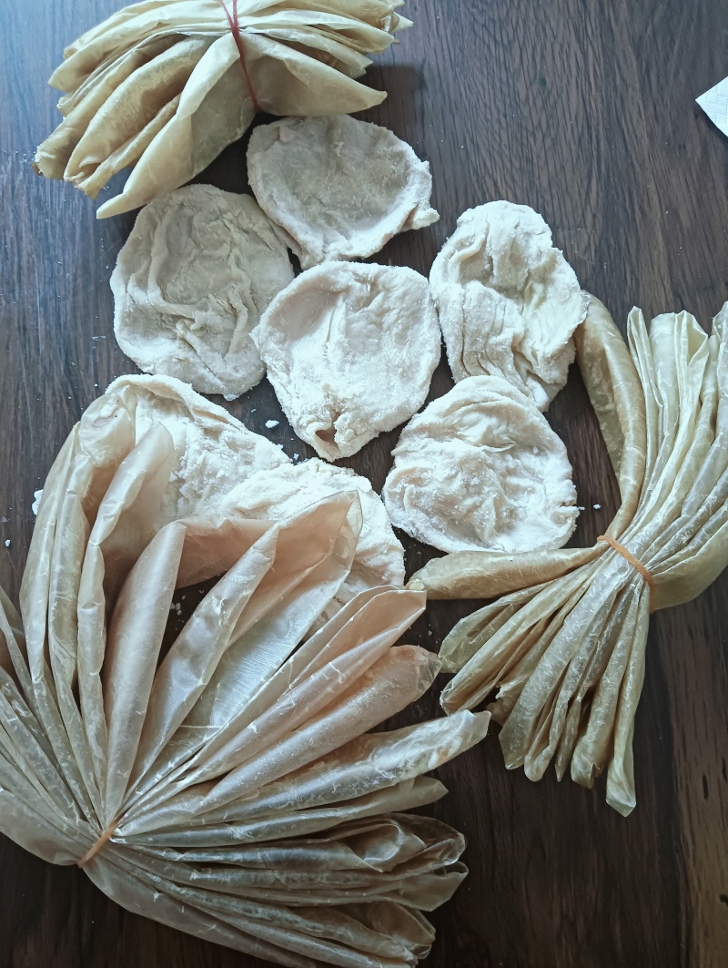 盐干猪小肚肠衣产地直供按个批发可少量拿样