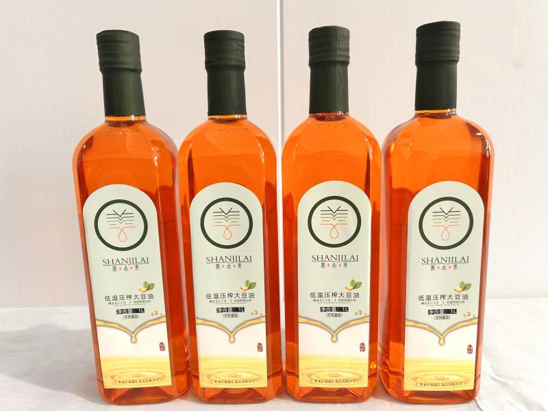 善吉来礼盒精品装1升×4瓶，龙江特产食品，压榨二级油