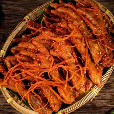 佤味鸡爪，一箱20斤