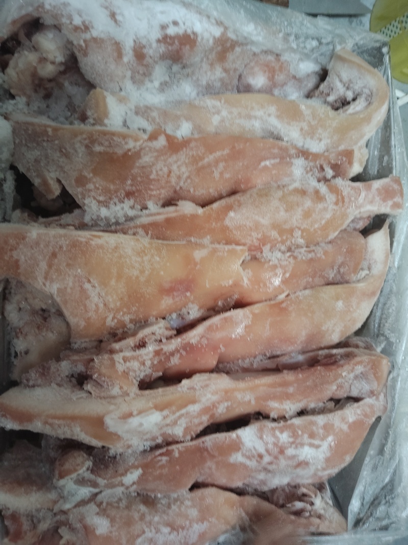纯国产猪头肉无毛纯干货