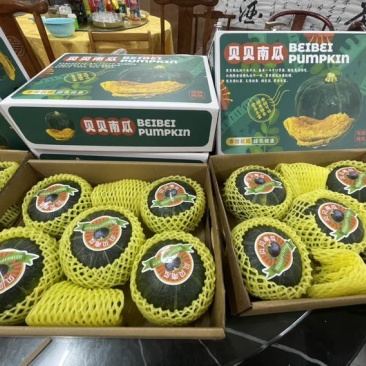 礼盒装贝贝南瓜5斤装一箱