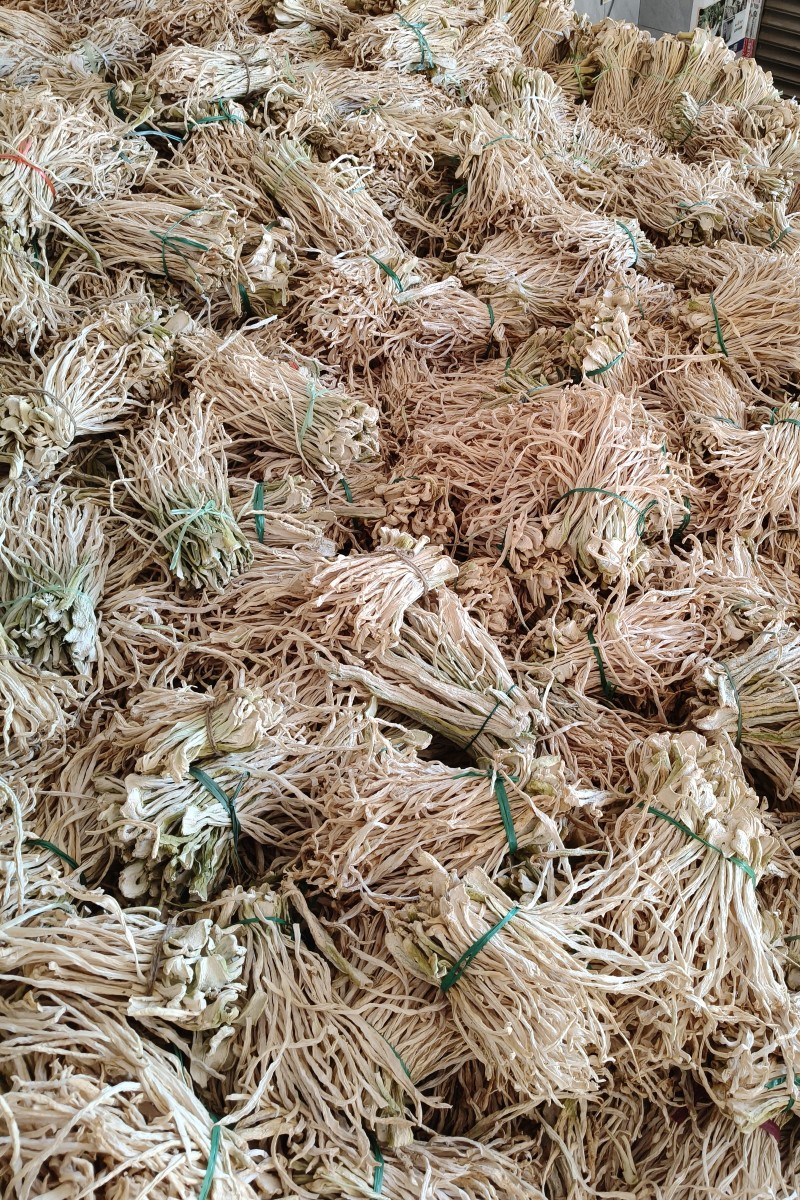 云南萝卜干，萝卜缨子